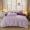 91家纺网 家纺一手货源 找家纺 纽缦 2021新款韩版水晶绒床单四件套法莱水晶牛奶 小雏菊-深浅紫