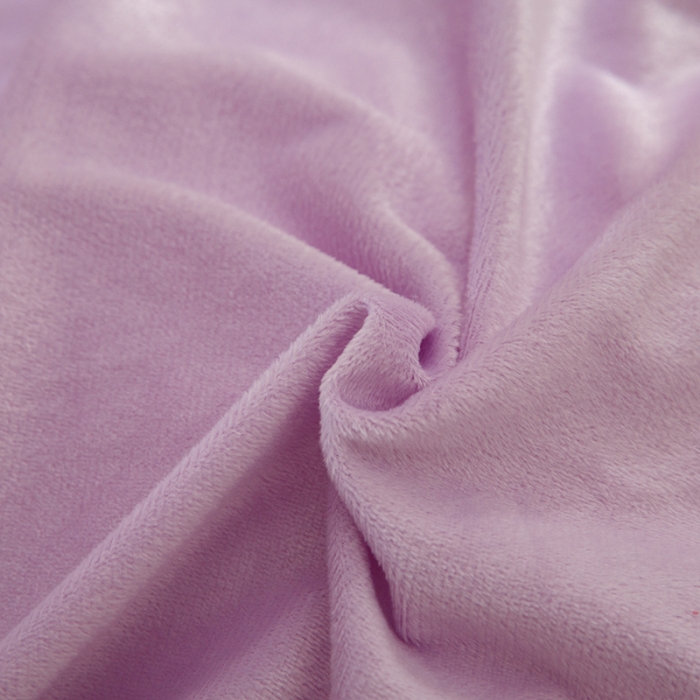 91家纺网 家纺一手货源 找家纺 纽缦 2021新款韩版水晶绒床单四件套法莱水晶牛奶 小雏菊-深浅紫