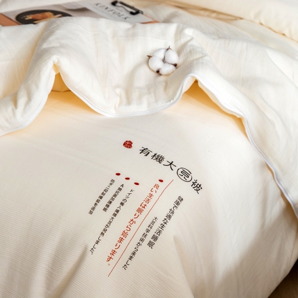 91家纺网 家纺一手货源 找家纺 51%大豆被A类原棉大豆子母被全棉二合一子母被原棉子母被图1