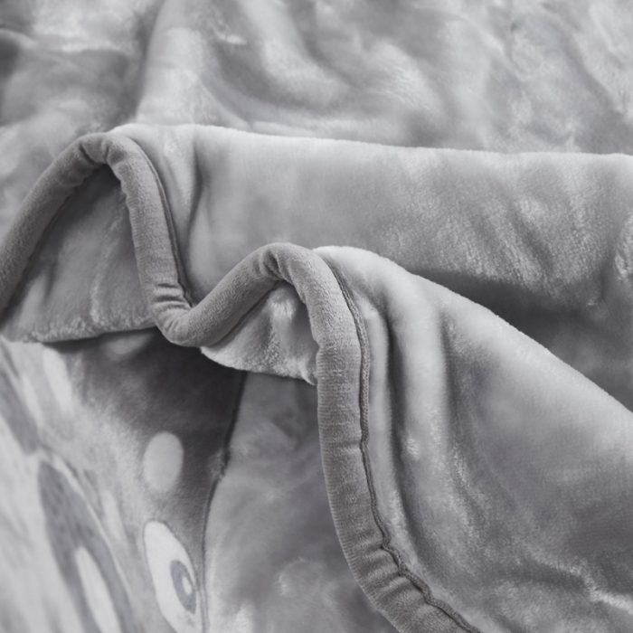 91家纺网 家纺一手货源 找家纺 凯轩毛毛毯毯子 儿童云毛毯毯子系列不二家 小灰龙