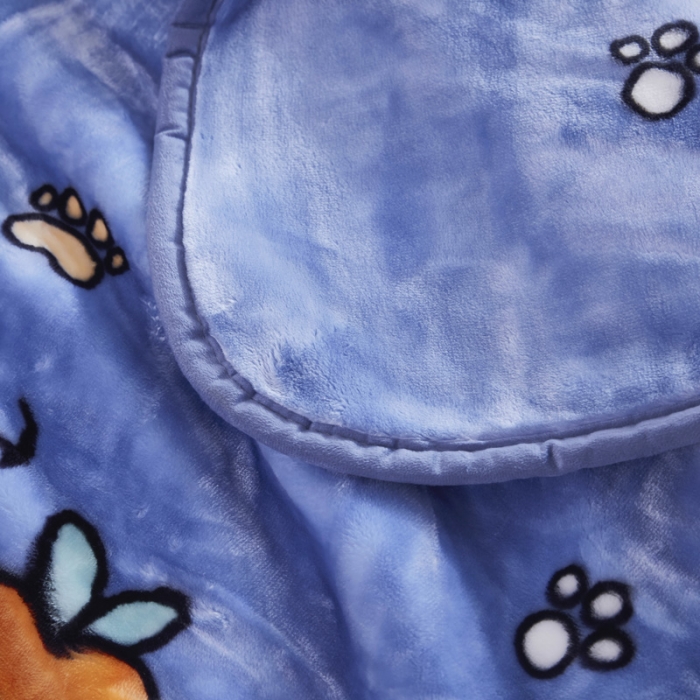 91家纺网 家纺一手货源 找家纺 凯轩毛毛毯毯子 儿童云毛毯毯子系列不二家 小双