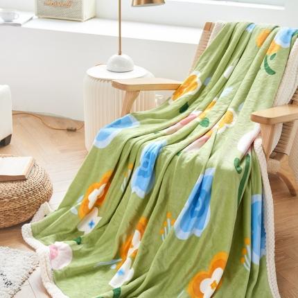 91家纺网 家纺一手货源 找家纺 （总）仟网汇 2021新款双面牛奶绒毛毯