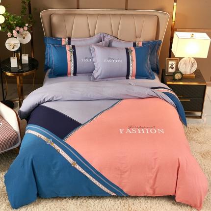 91家纺网 家纺一手货源 找家纺 （总）雲归梦 2021新款全棉大版生态磨毛四件套第二批