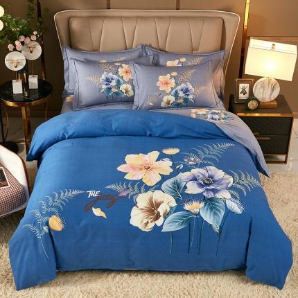 91家纺网 家纺一手货源 找家纺 （总）雲归梦 2021新款全棉大版生态磨毛四件套第二批