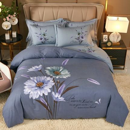 91家纺网 家纺一手货源 找家纺 （总）雲归梦 2021新款全棉大版生态磨毛四件套第二批