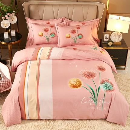 91家纺网 家纺一手货源 找家纺 （总）雲归梦 2021新款全棉大版生态磨毛四件套第二批