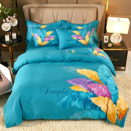 91家纺网 家纺一手货源 找家纺 （总）雲归梦 2021新款全棉大版生态磨毛四件套第二批