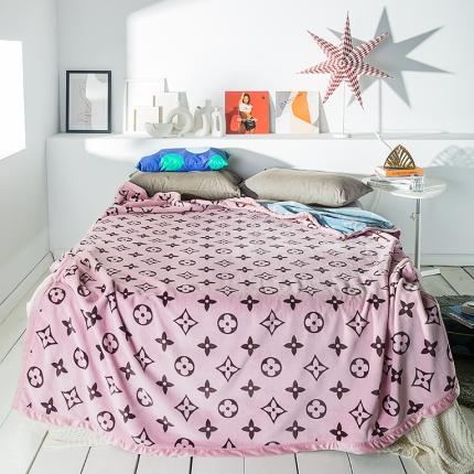 91家纺网 家纺一手货源 找家纺 （总）慕莎2021轻奢AB版加厚双面法莱绒复合毯珊瑚绒秋冬毯