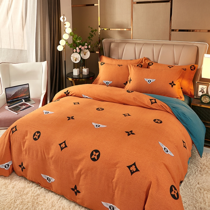 91家纺网 家纺一手货源 找家纺 雲归梦 2021新款全棉大版生态磨毛四件套第二批 浮生若梦