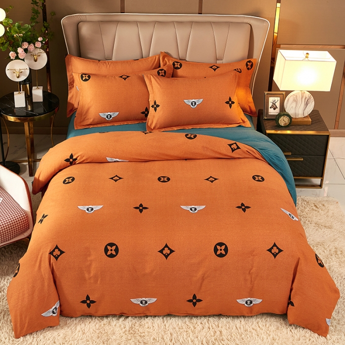 91家纺网 家纺一手货源 找家纺 雲归梦 2021新款全棉大版生态磨毛四件套第二批 浮生若梦