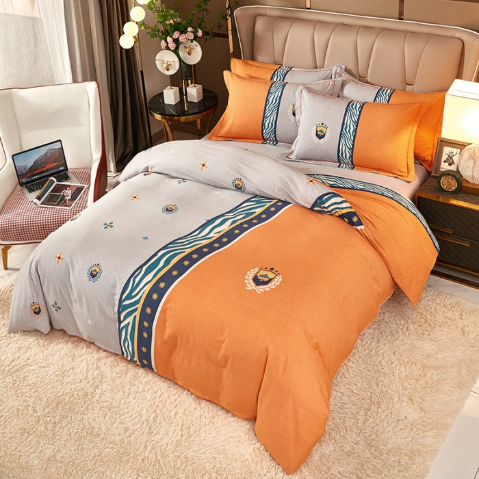 91家纺网 家纺一手货源 找家纺 雲归梦 2021新款全棉大版生态磨毛四件套第二批 佳丽斯