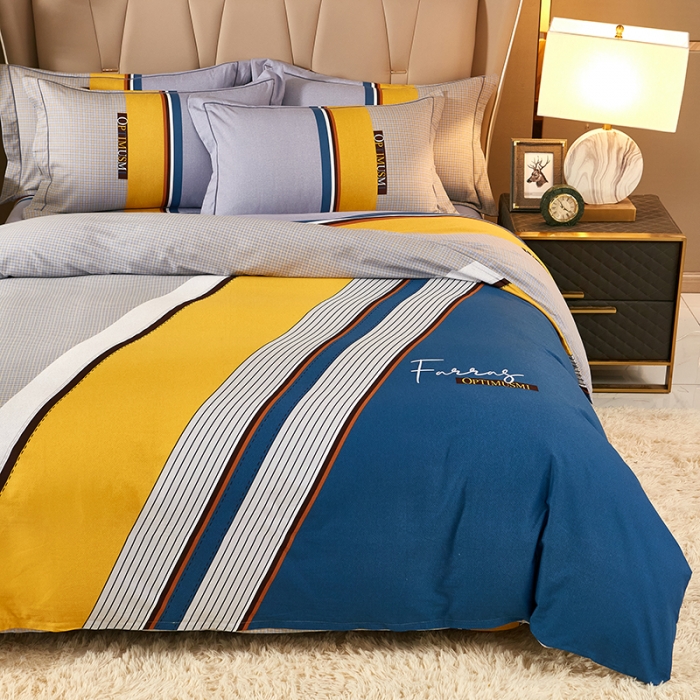 91家纺网 家纺一手货源 找家纺 雲归梦 2021新款全棉大版生态磨毛四件套第二批 瓦伦