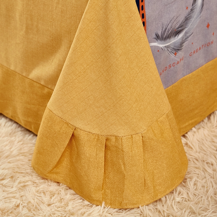 91家纺网 家纺一手货源 找家纺 雲归梦 2021新款全棉大版生态磨毛四件套第二批 雅意