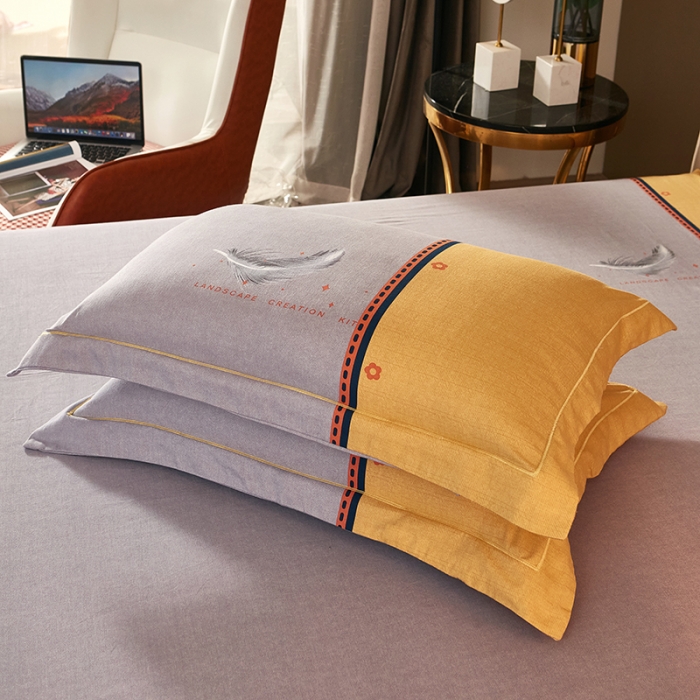 91家纺网 家纺一手货源 找家纺 雲归梦 2021新款全棉大版生态磨毛四件套第二批 雅意