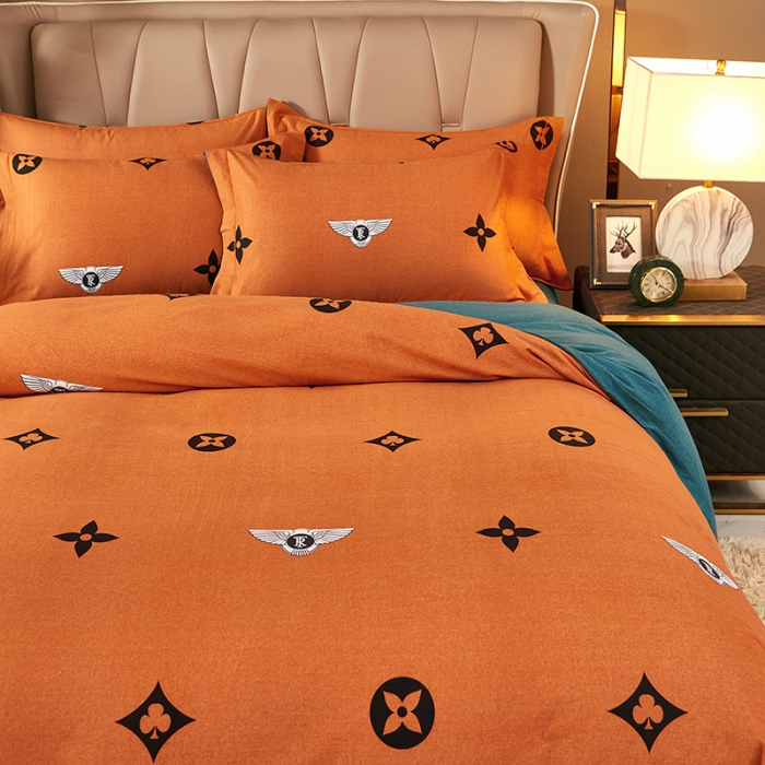 91家纺网 家纺一手货源 找家纺 雲归梦 2021新款全棉大版生态磨毛四件套第二批 浮生若梦