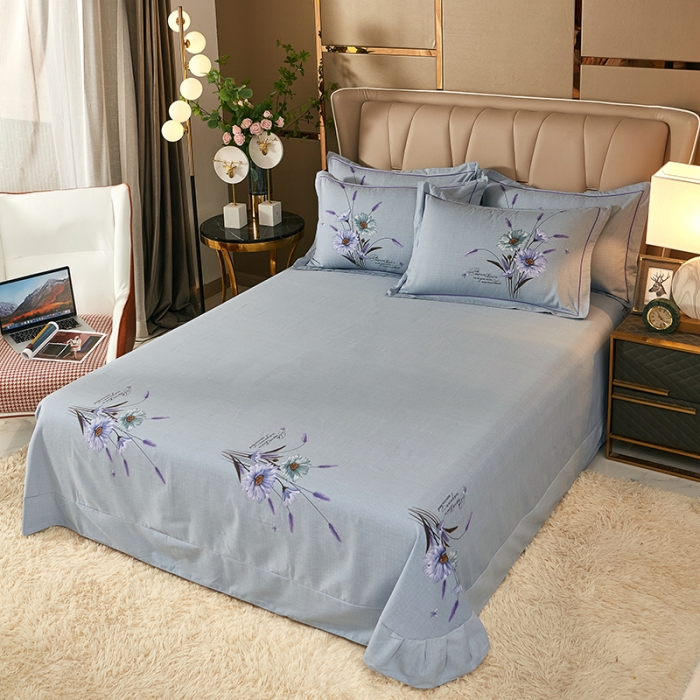 91家纺网 家纺一手货源 找家纺 雲归梦 2021新款全棉大版生态磨毛四件套第二批 奢雅