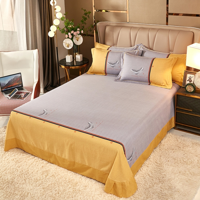 91家纺网 家纺一手货源 找家纺 雲归梦 2021新款全棉大版生态磨毛四件套第二批 雅意