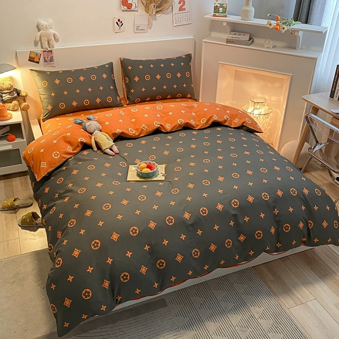 91家纺网 家纺一手货源 找家纺 （总）晨希家居 2021新款13372全棉印花四件套