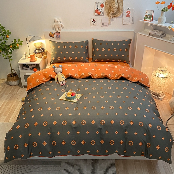 91家纺网 家纺一手货源 找家纺 （总）晨希家居 2021新款13372全棉印花四件套