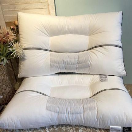 91家纺网 家纺一手货源 找家纺 她喜爱枕芯枕头 全棉灰网透气决明子枕芯 决明子助眠护颈枕