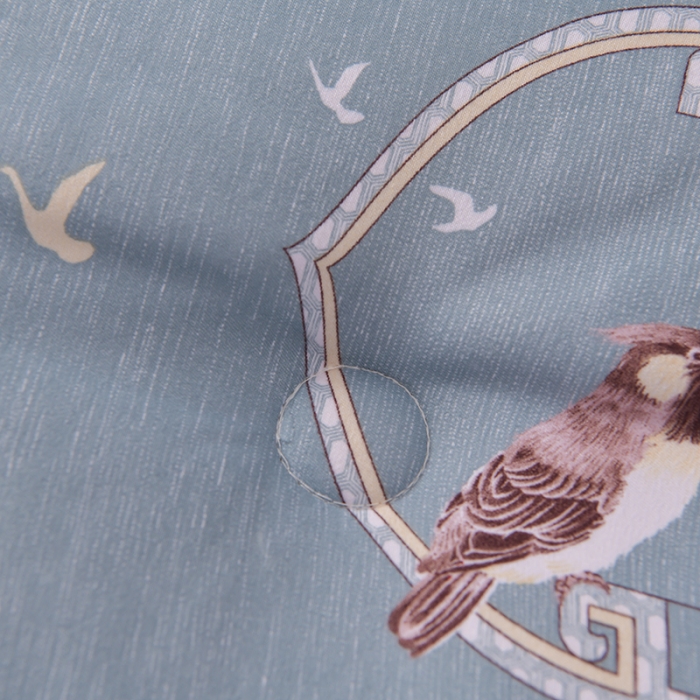 91家纺网 家纺一手货源 找家纺 富威堡2023新款棉花被子春色满园