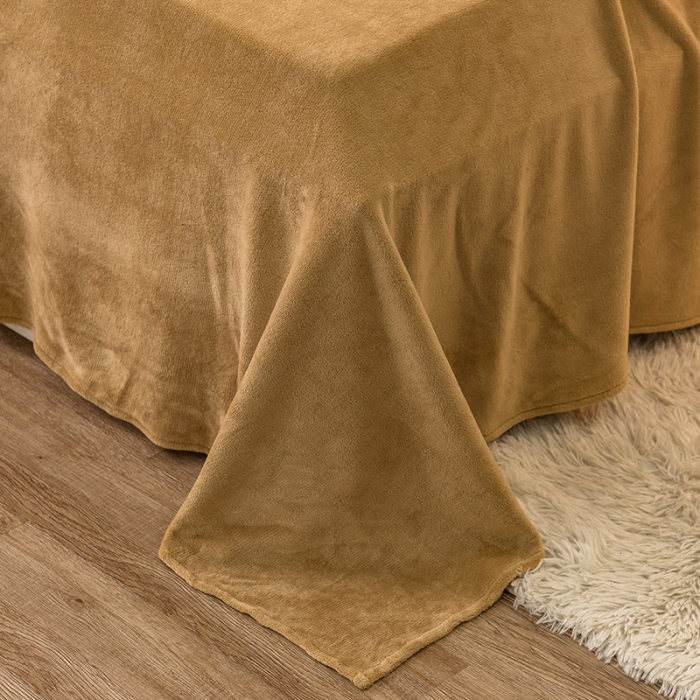 91家纺网 家纺一手货源 找家纺 懒猫家纺 2021新款大版雪花绒四件套 宝莉熊