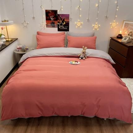 91家纺网 家纺一手货源 找家纺 （总）维娜斯 2021新品纯色单被套