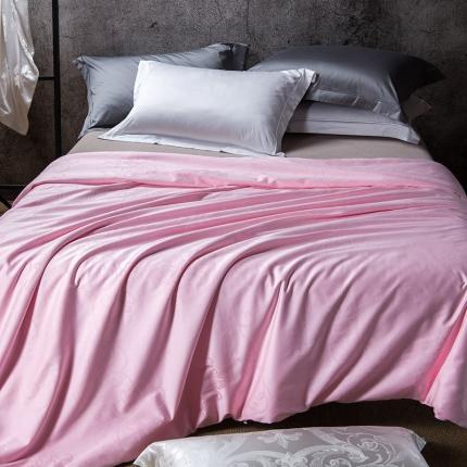 91家纺网 家纺一手货源 找家纺 香夫 2021新款40S大提花纯蚕丝被 卡诺-粉