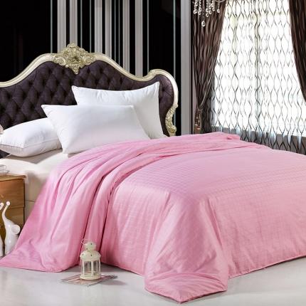 91家纺网 家纺一手货源 找家纺 （总）香夫 2021新款40S贡缎一线格纯蚕丝被