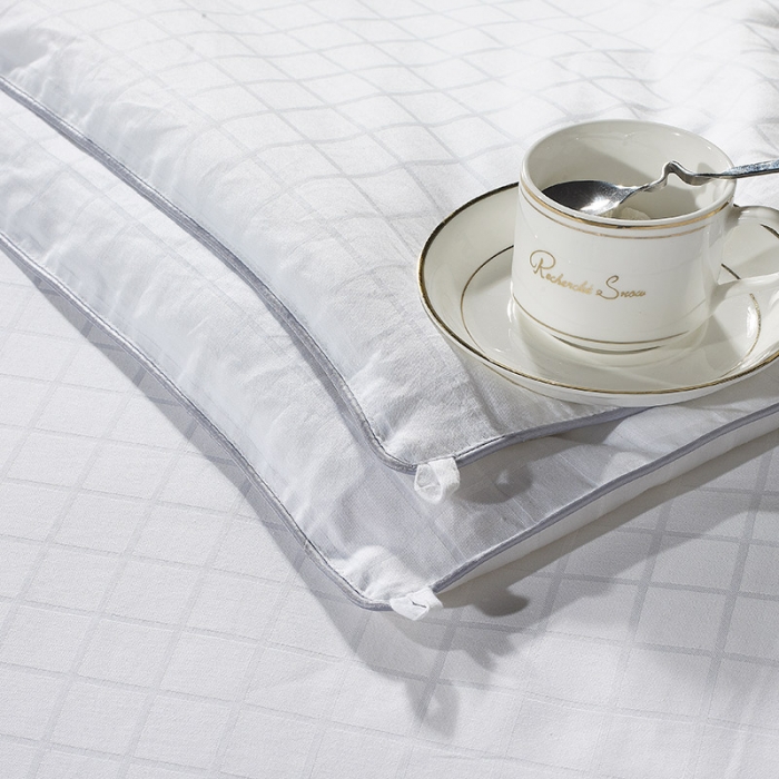 91家纺网 家纺一手货源 找家纺 香夫 2021新款40S贡缎一线格纯蚕丝被 一线格-白色