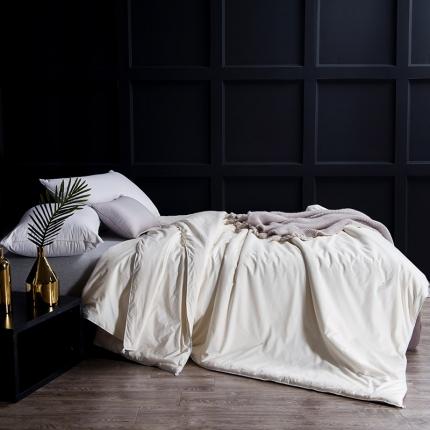 （总）香夫 2021新款40S本白纯蚕丝被