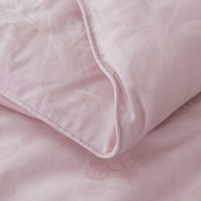 91家纺网 家纺一手货源 找家纺 香夫 2021新款60S芙瑞桑纯蚕丝被 粉色