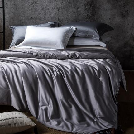 香夫 2021新款100支全棉纯蚕丝被 灰色