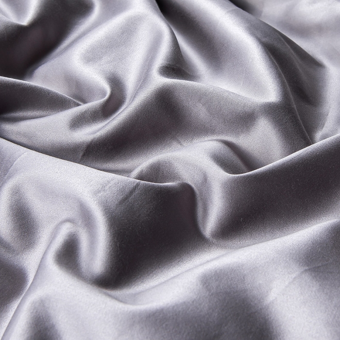 91家纺网 家纺一手货源 找家纺 香夫 2021新款100支全棉纯蚕丝被 灰色