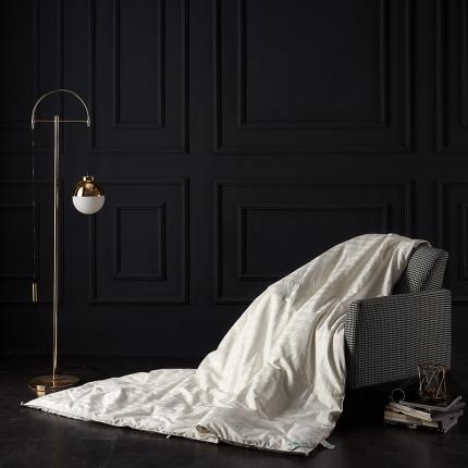 香夫 2021新款100支提花纯蚕丝被 千鸟格