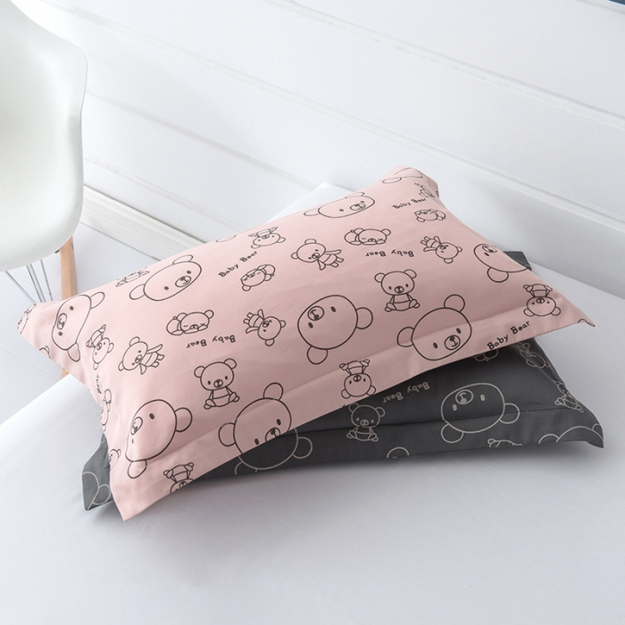 91家纺网 家纺一手货源 找家纺 香夫 2021新款60印花可拆洗纯蚕丝被 幸福小熊