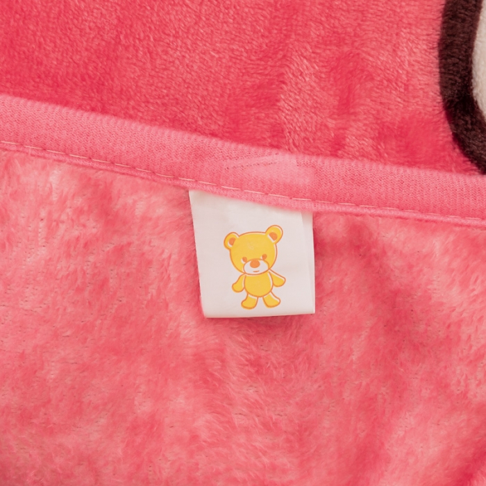 91家纺网 家纺一手货源 找家纺 卡奥家纺 2021新款大版卡通毛毯儿童抱被盖毯 猫小妹