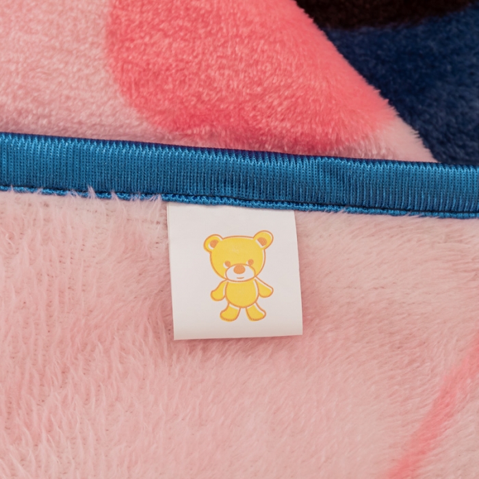 91家纺网 家纺一手货源 找家纺 卡奥家纺 2021新款大版卡通毛毯儿童抱被盖毯 太空熊