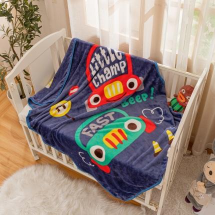 卡奥家纺 2021新款大版卡通毛毯儿童抱被盖毯 小汽车
