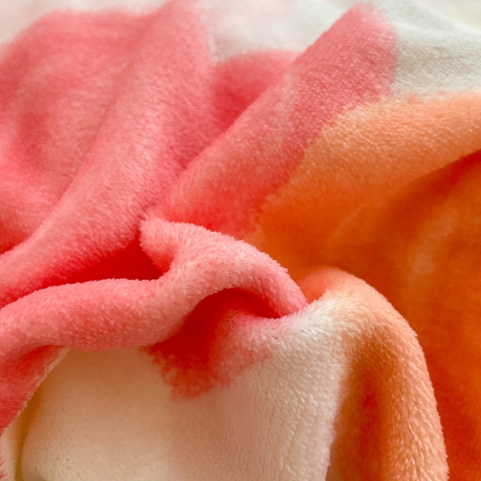 91家纺网 家纺一手货源 找家纺 慕尚 2022新款田园花卉类牛奶绒单被套 小桃桃