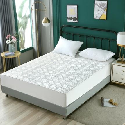 91家纺网 家纺一手货源 找家纺 （总）昊川 2024新款60长绒棉全棉夹棉床笠床垫保护套