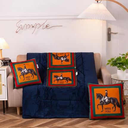 91家纺网 家纺一手货源 找家纺 （总）宝马家纺2022秋冬新品水晶绒数码印花抱枕被