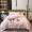 91家纺网 家纺一手货源 找家纺 馨蕊家居秋冬新品100支澳棉四件套高定系列-美人鱼 柔雾粉
