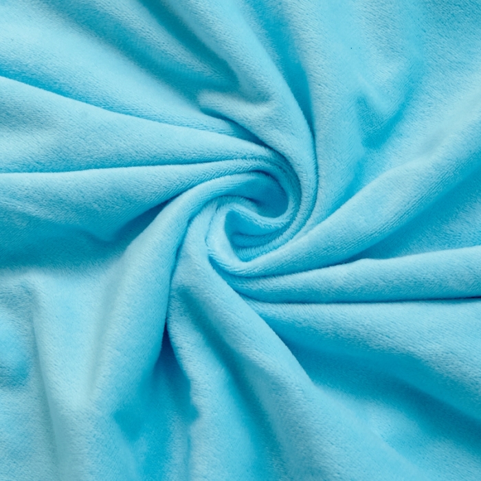 91家纺网 家纺一手货源 找家纺 品尚嘉 水貂绒毛毯长毛绒法莱绒双层跨境外贸毯子 扎染-水蓝
