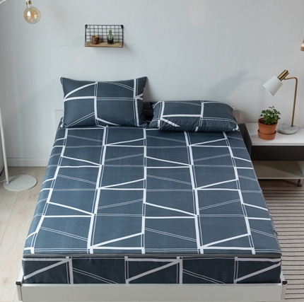 聆豆 新款床笠六面全包床垫保护套单层床罩可拆卸拉链式可定制
