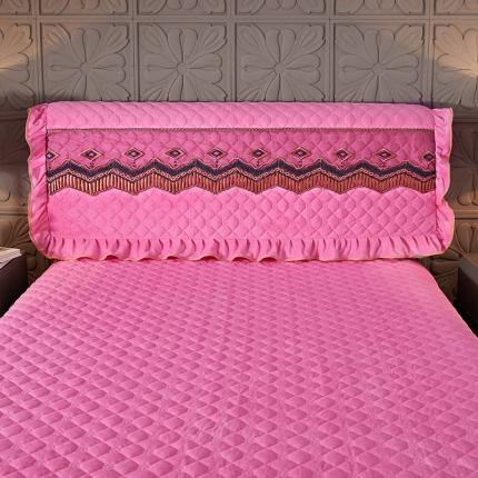 91家纺网 家纺一手货源 找家纺 （总）情恒2025新款皇朝盛世系列全夹棉单床头罩大靠背靠垫