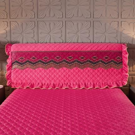 91家纺网 家纺一手货源 找家纺 （总）情恒2025新款皇朝盛世系列全夹棉单床头罩大靠背靠垫