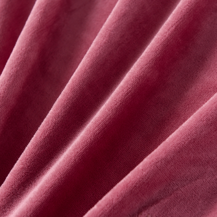 91家纺网 家纺一手货源 找家纺 简爱 2025新款高克重简单款牛奶绒刺绣四件套 羽毛-豆沙