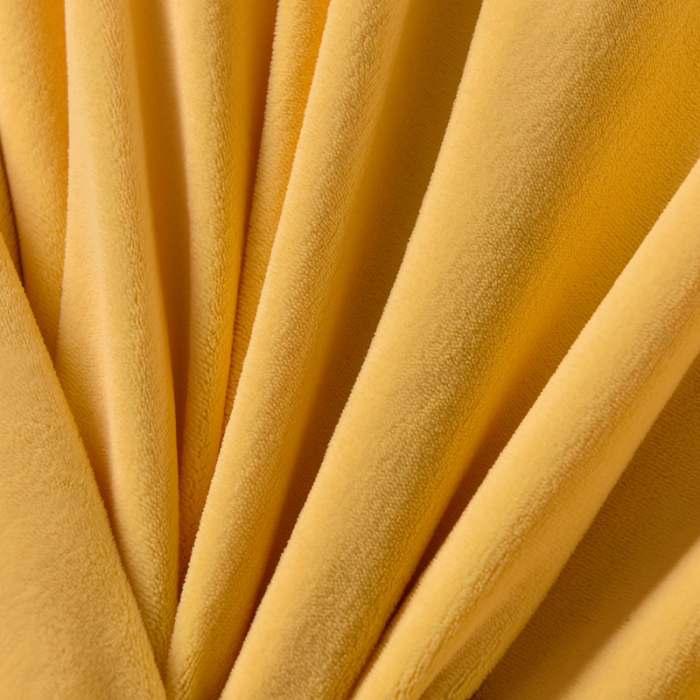 91家纺网 家纺一手货源 找家纺 简爱 2025新款高克重简单款牛奶绒刺绣四件套 羽毛-鹅黄