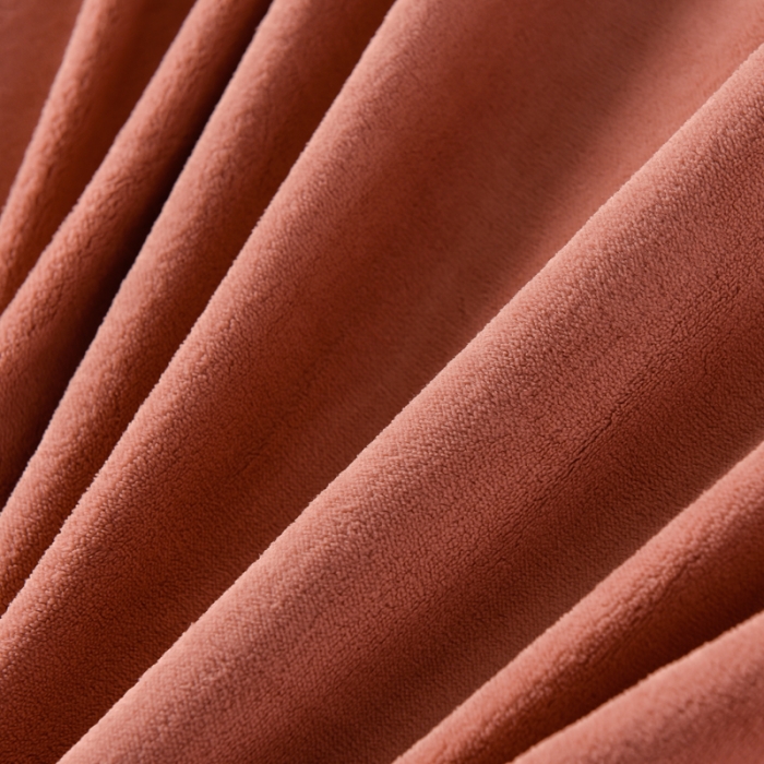 91家纺网 家纺一手货源 找家纺 简爱 2025新款高克重简单款牛奶绒刺绣四件套 羽毛-焦糖